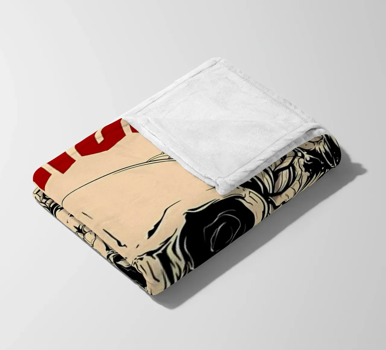 Cranio musicale Firehouse Rock coperta in pile da diedrich