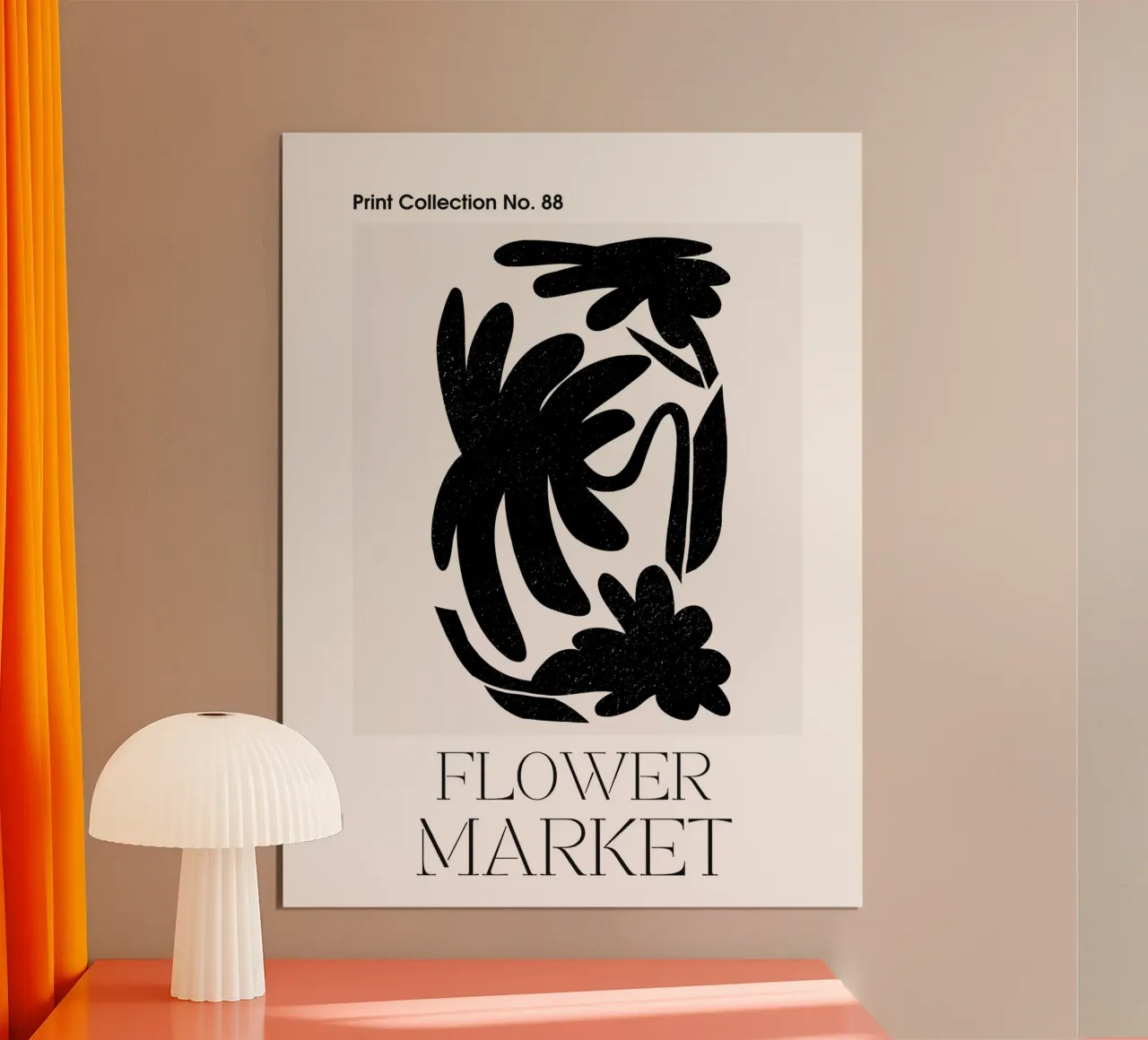 Mercato dei fiori poster da Studio Remiér