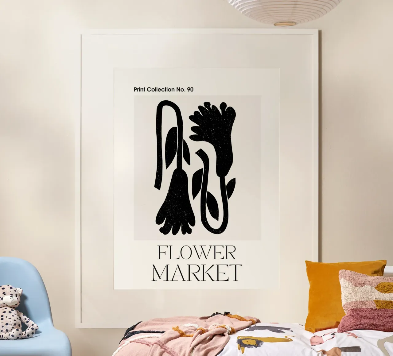 Mercato dei fiori carta hahnemühle da Studio Remiér