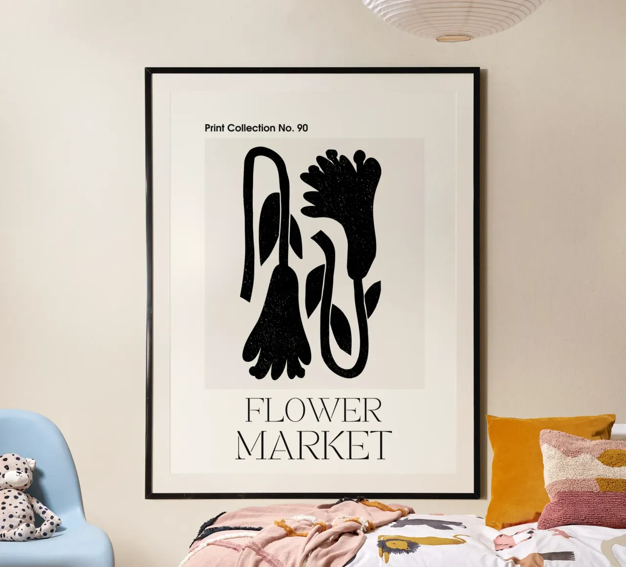 Mercato dei fiori carta hahnemühle da Studio Remiér