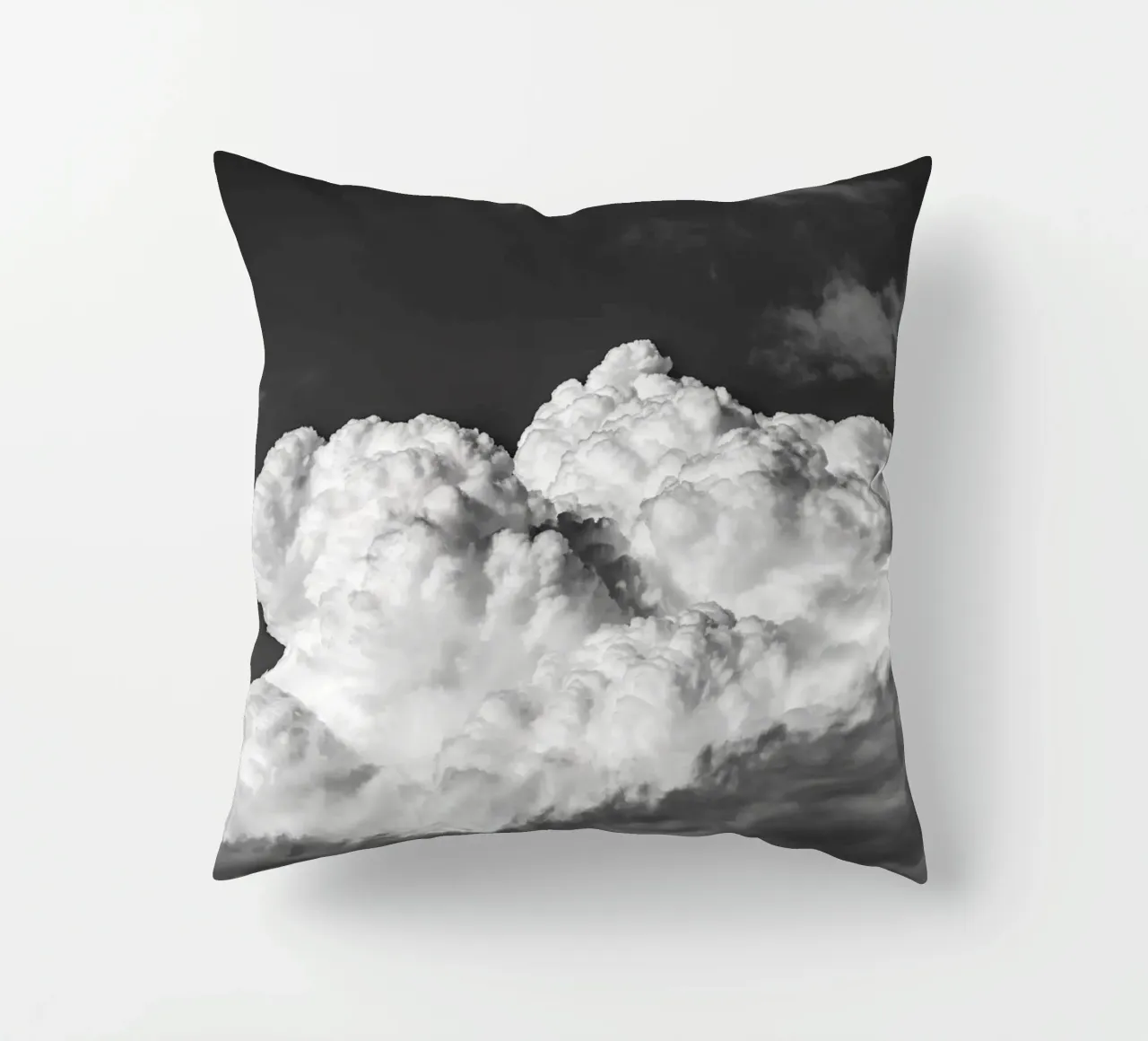 Movement in Sky #2 decorative cushion by rafael campezato