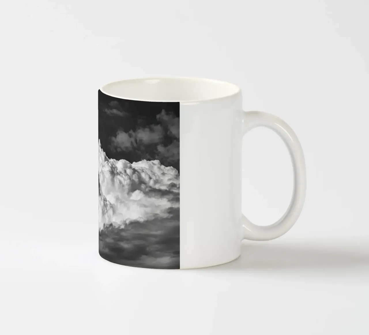 Movimento nel cielo #2 tazza in ceramica da rafael campezato
