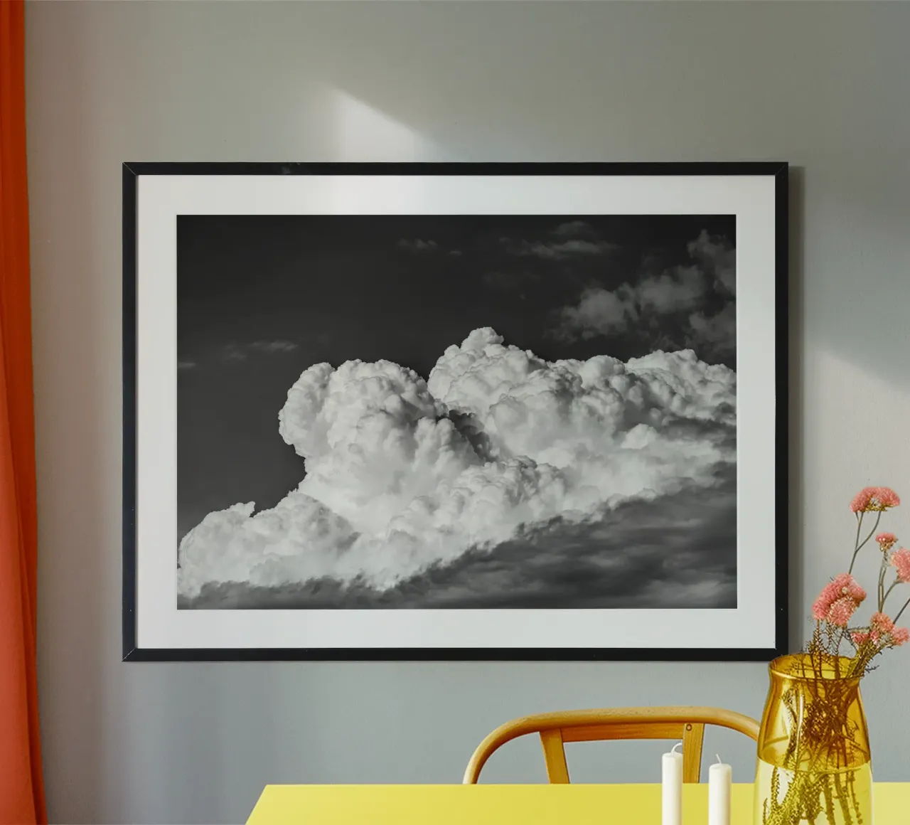 Movement in Sky #2 hahnemühle by rafael campezato