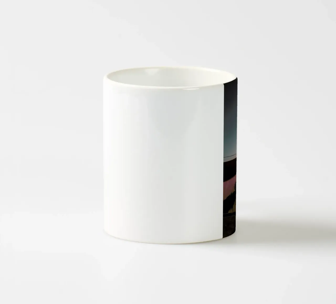 Sundown Church tazza in ceramica da Sebastian Hilgetag