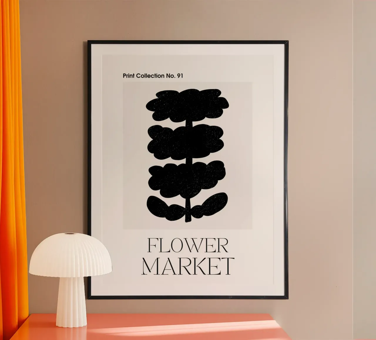 Mercato dei fiori poster da Studio Remiér