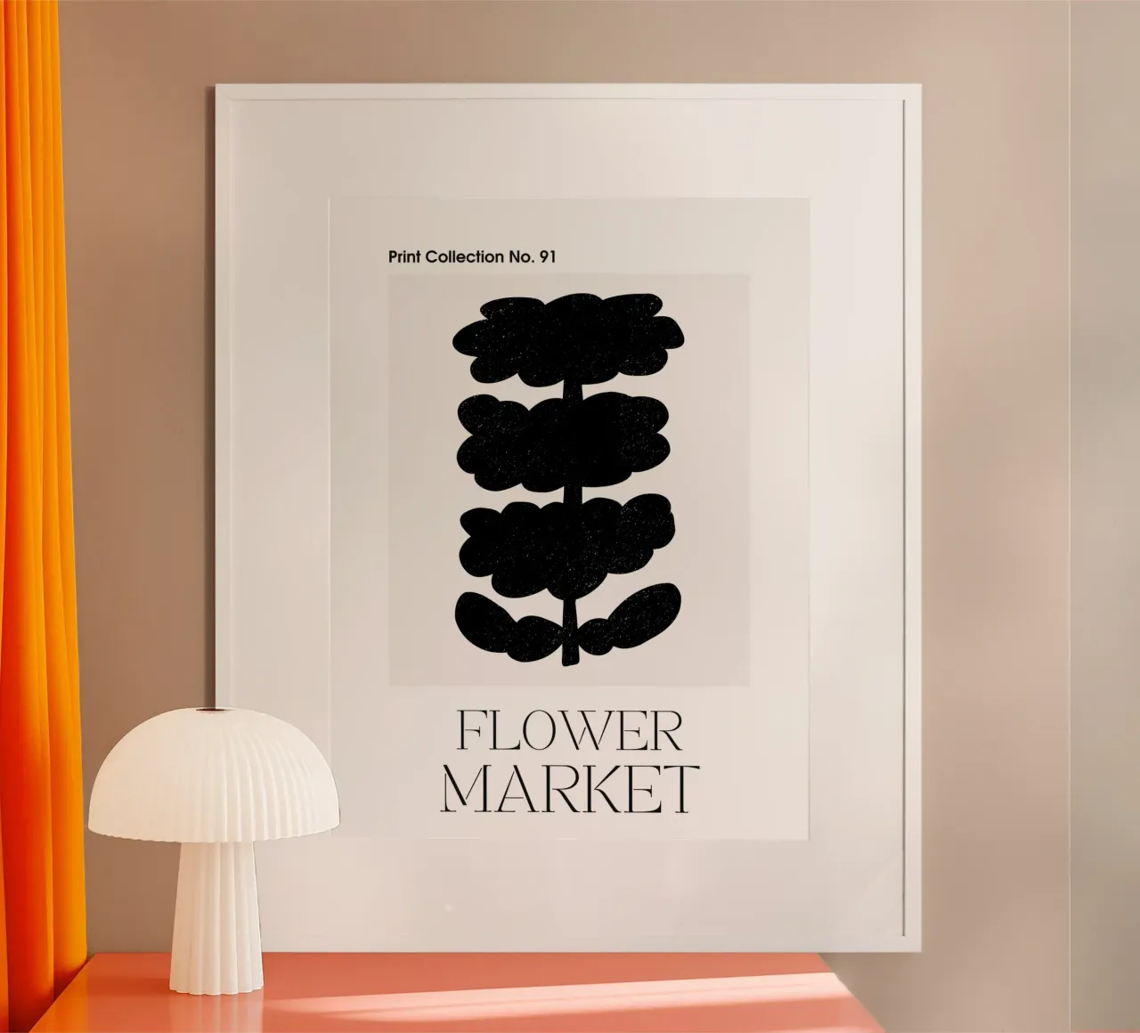 Mercato dei fiori poster da Studio Remiér
