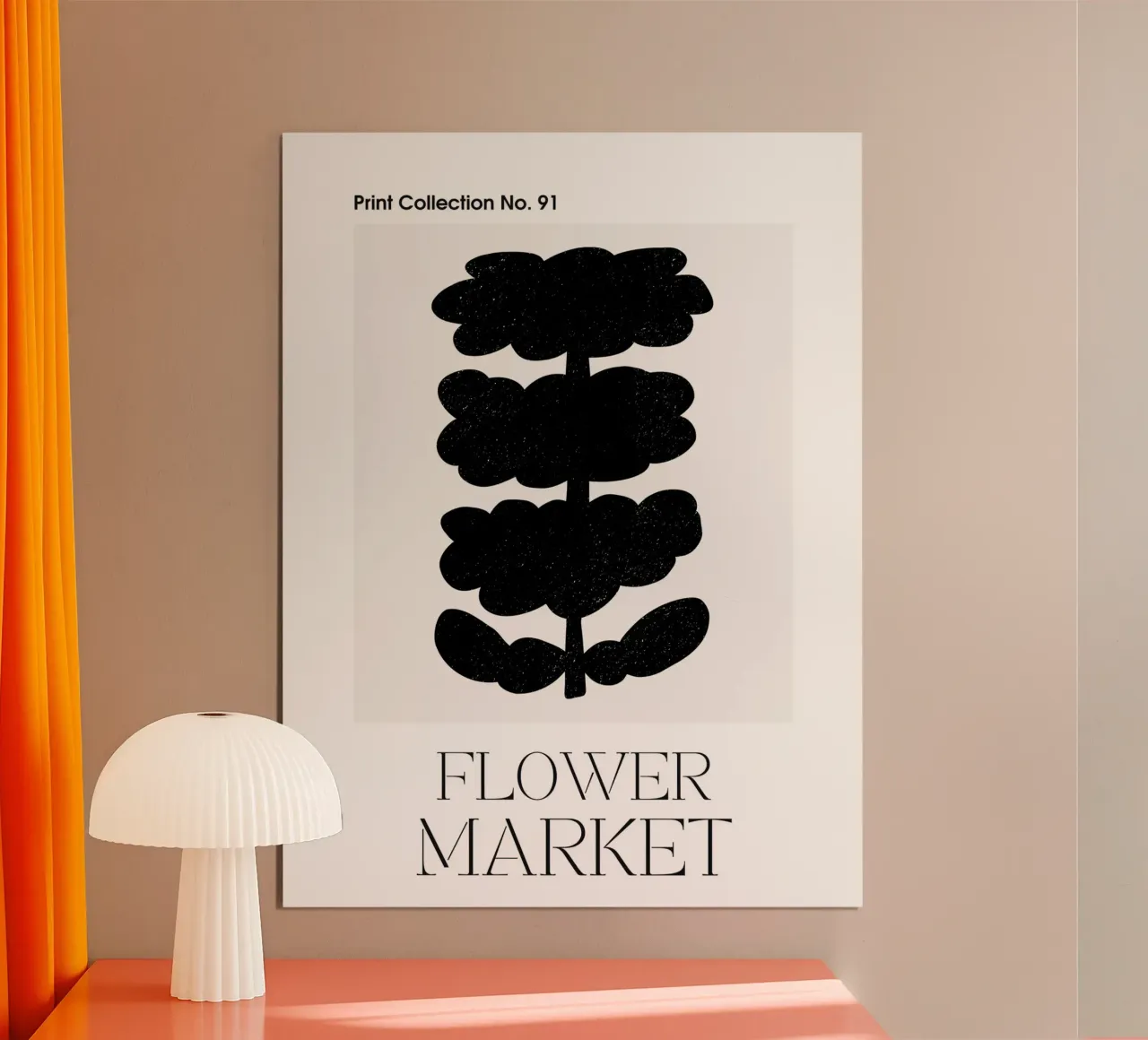 Mercato dei fiori poster da Studio Remiér