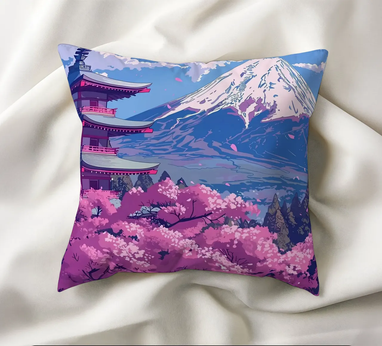 Lofi Pink Retro cuscino da diedrich