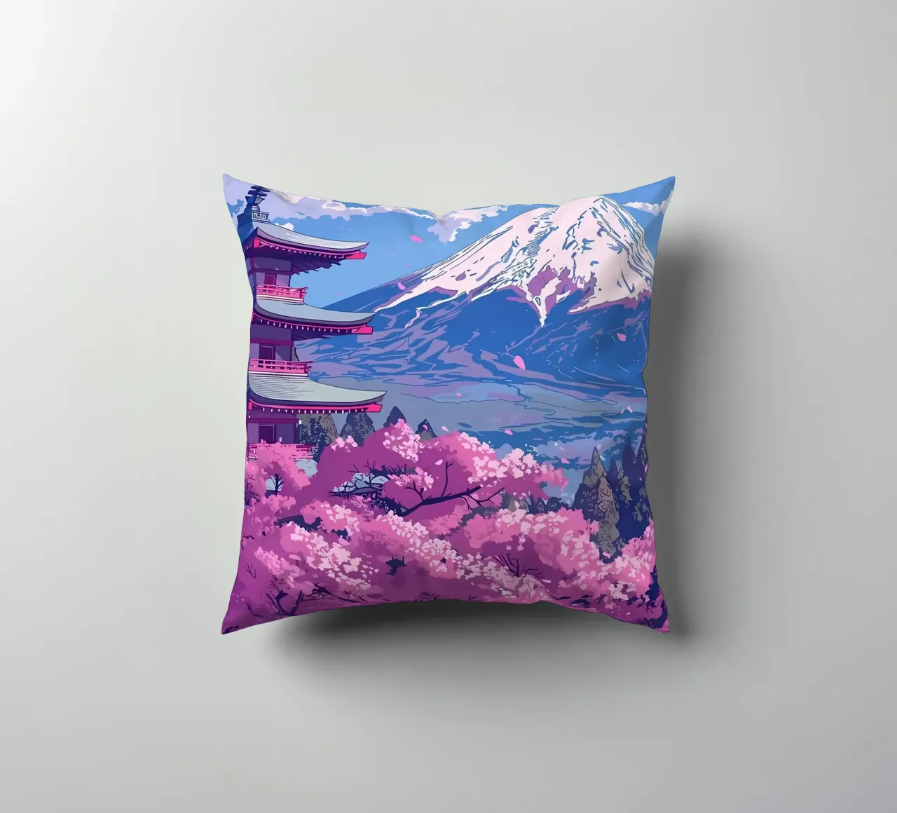 Lofi Pink Retro cuscino da diedrich