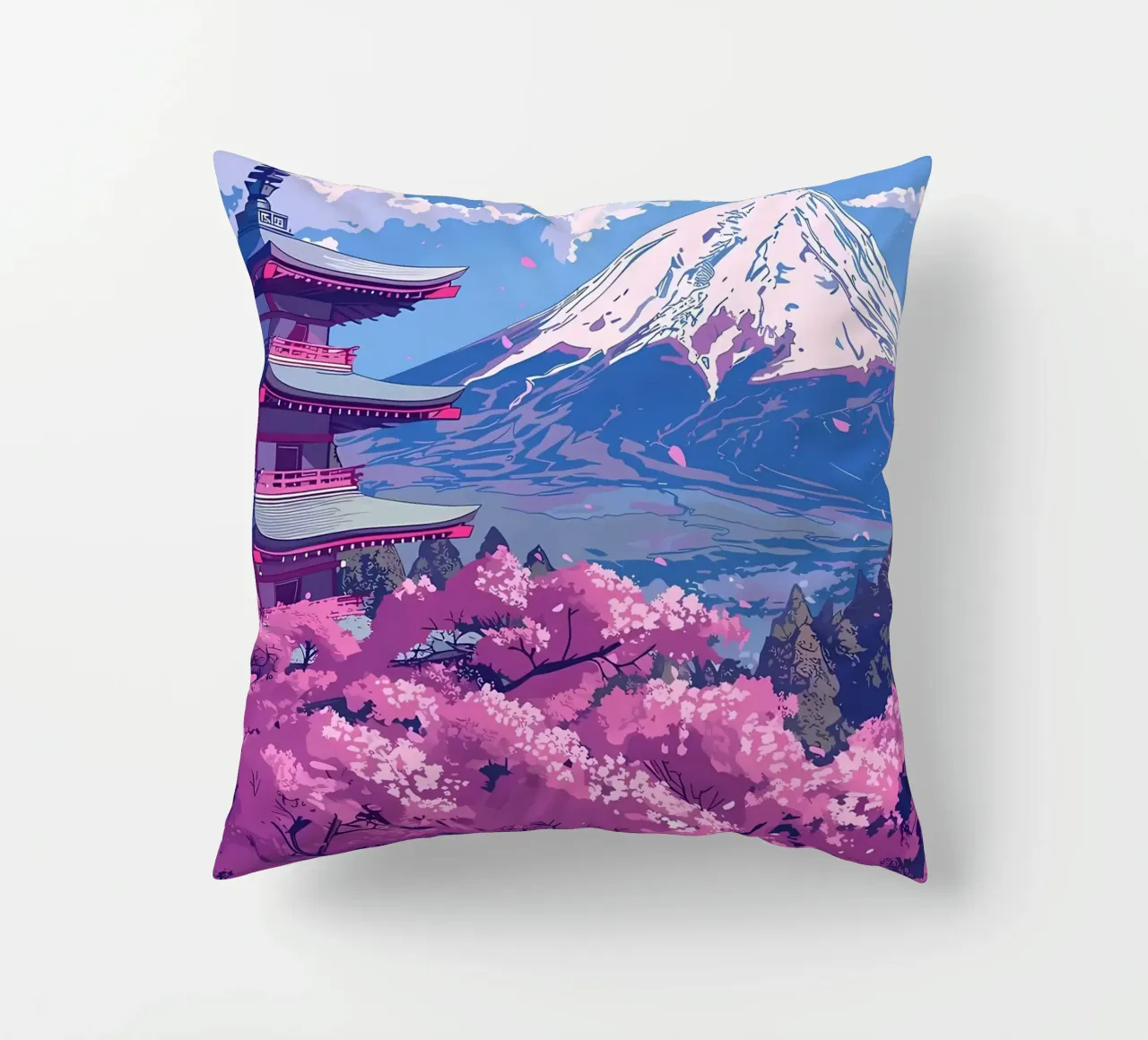 Lofi Pink Retro cuscino da diedrich
