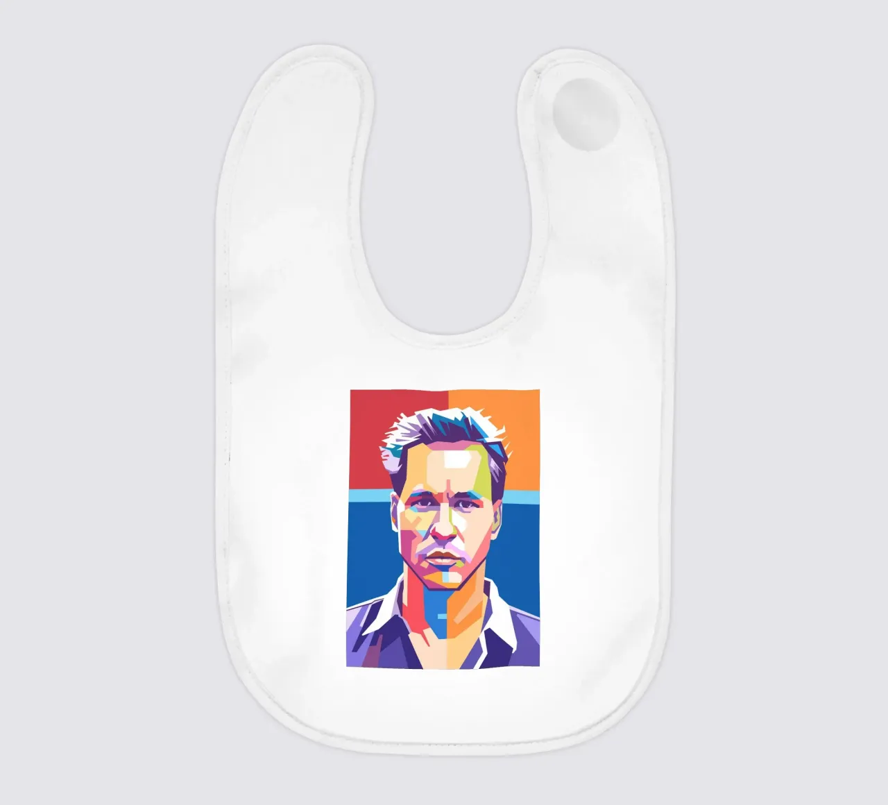 Ritratto pop art di Val Kilmer bavaglino da Hantamrata