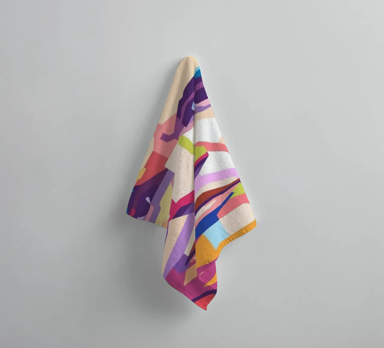 Val Kilmer pop art portrait towel by Hantamrata