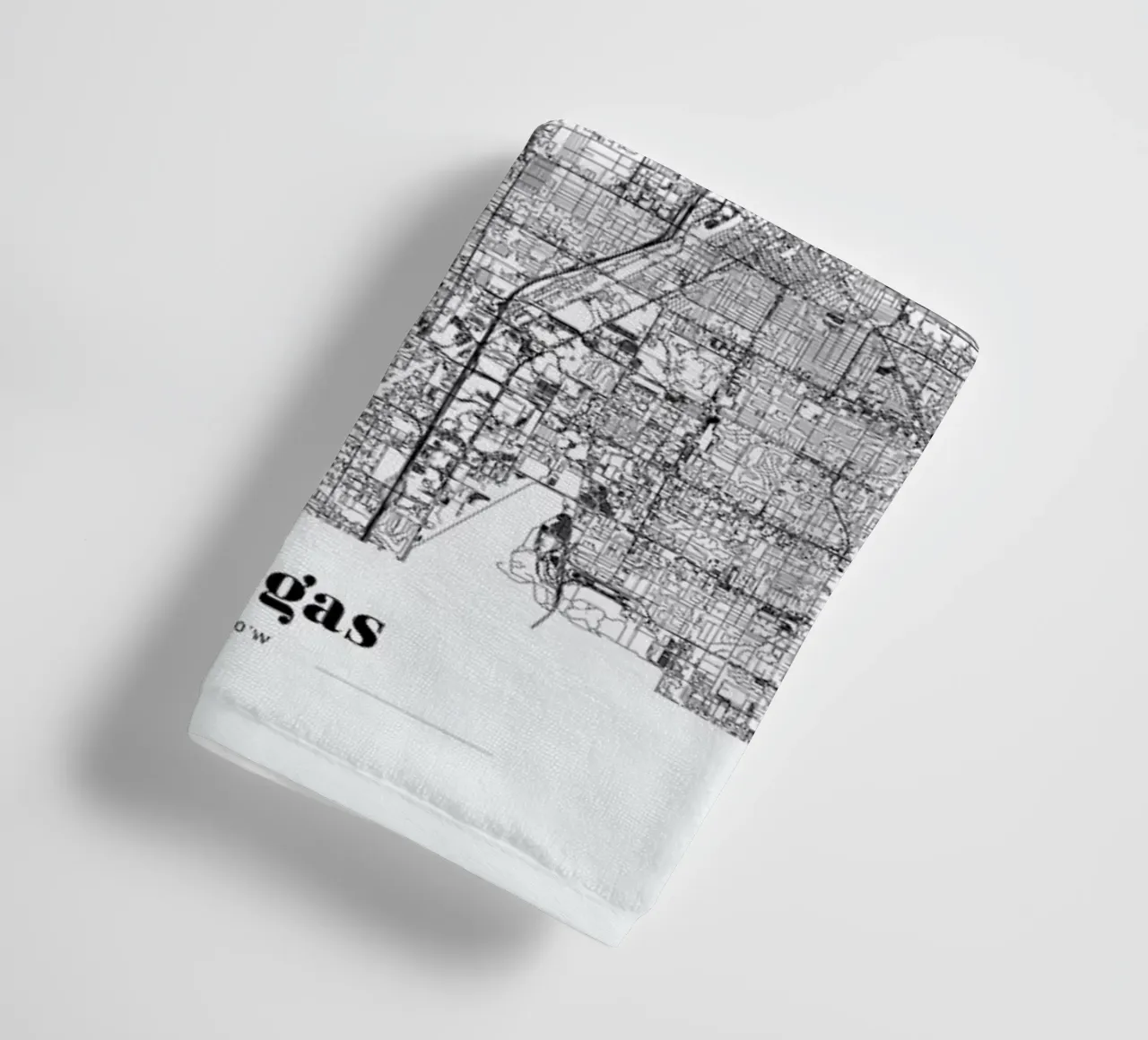 Las Vegas asciugamano da bagno da The Cartography Collection