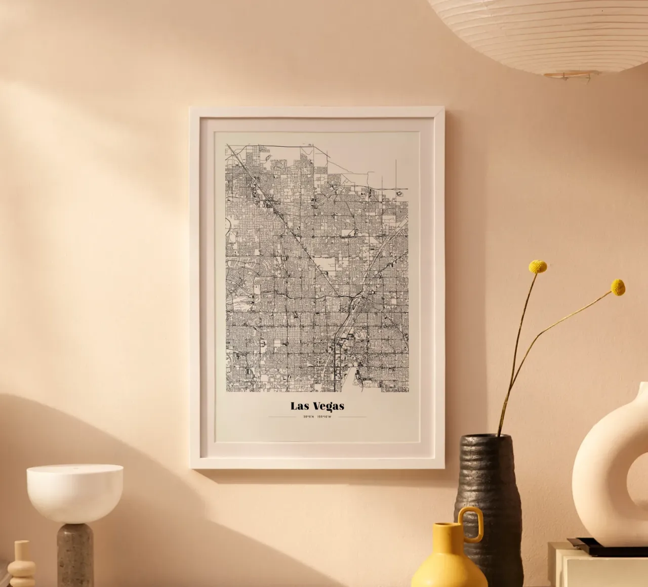 Las Vegas poster da The Cartography Collection