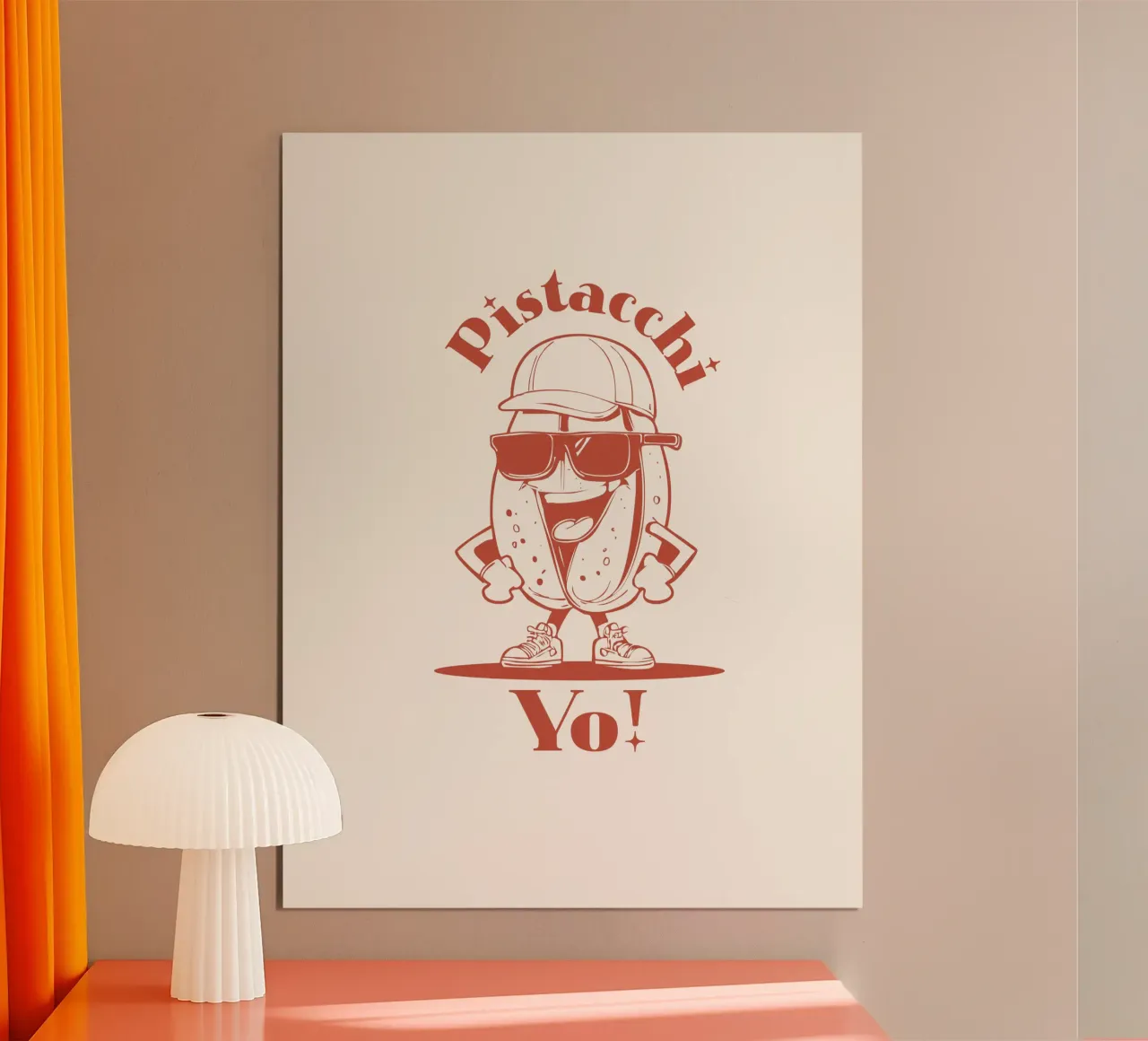 Pistacchi Yo! carta hahnemühle da Studio OMGD