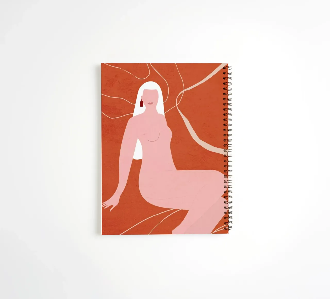 Poised spiral notebook by Pure