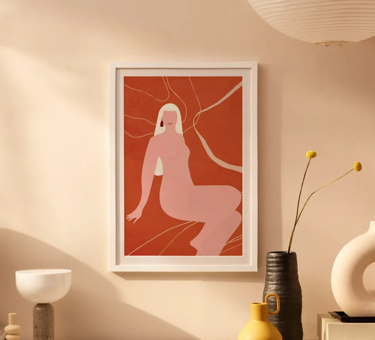 Poised poster by Pure