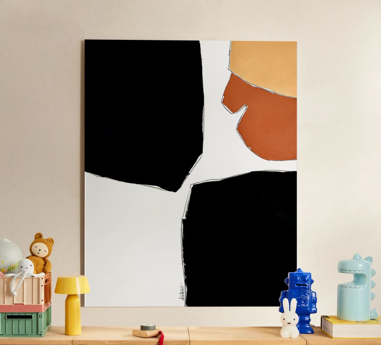abstract happy color fields no2 plexiglass da Andrea Reichhart Art