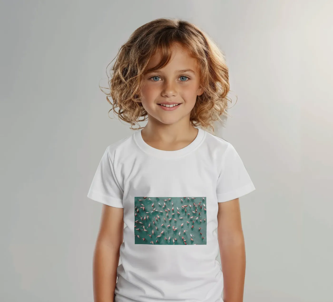Flamingo t-shirt bambini da ROBERTO H