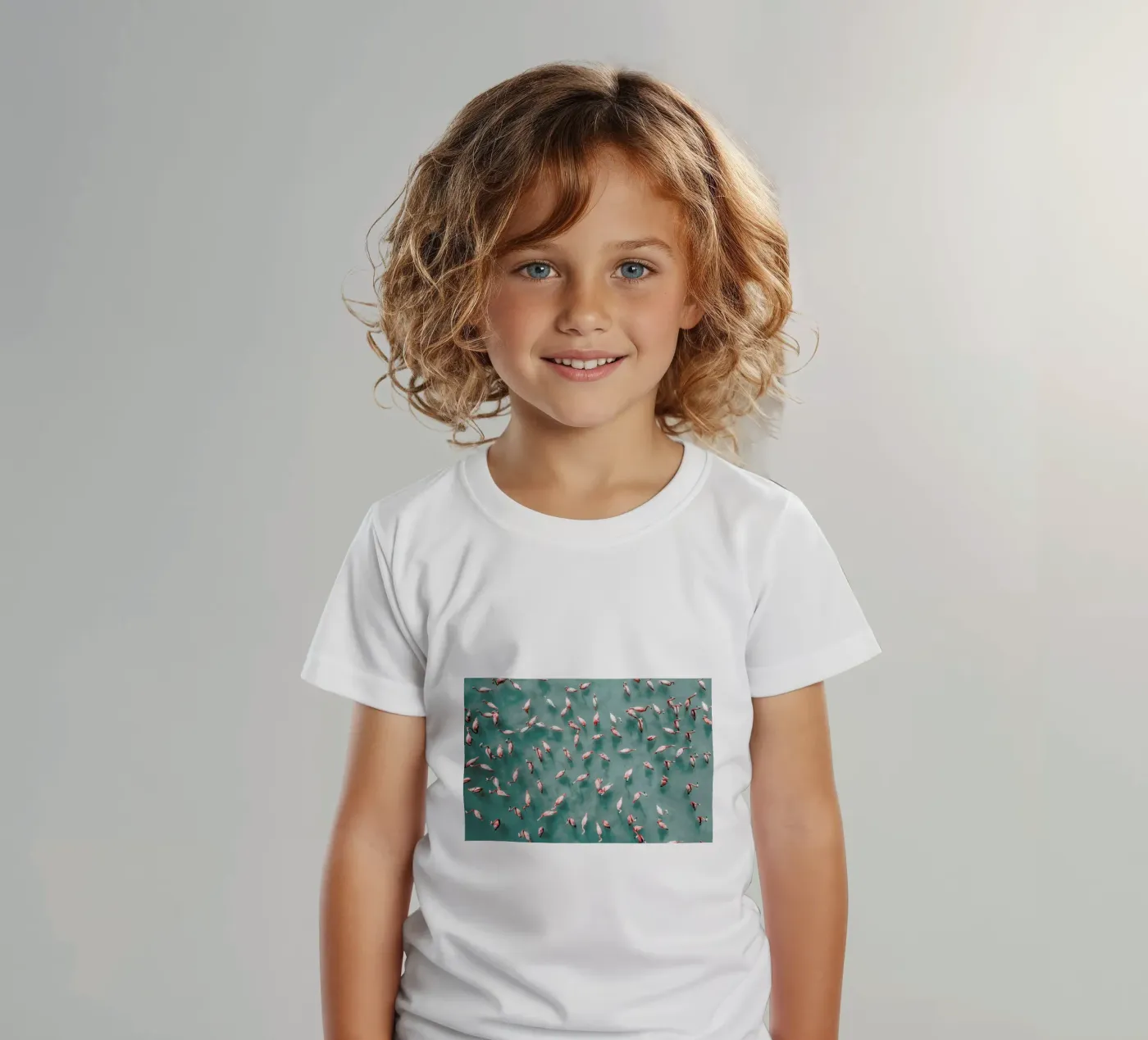 Flamingo t-shirt bambini da ROBERTO H