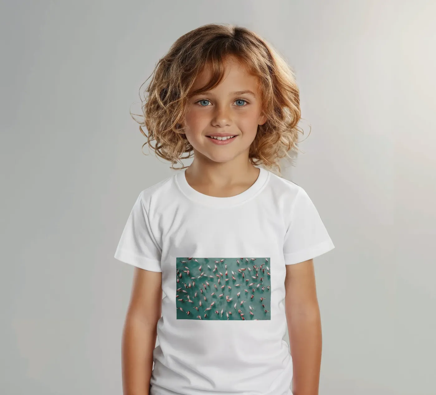 Flamingo t-shirt bambini da ROBERTO H