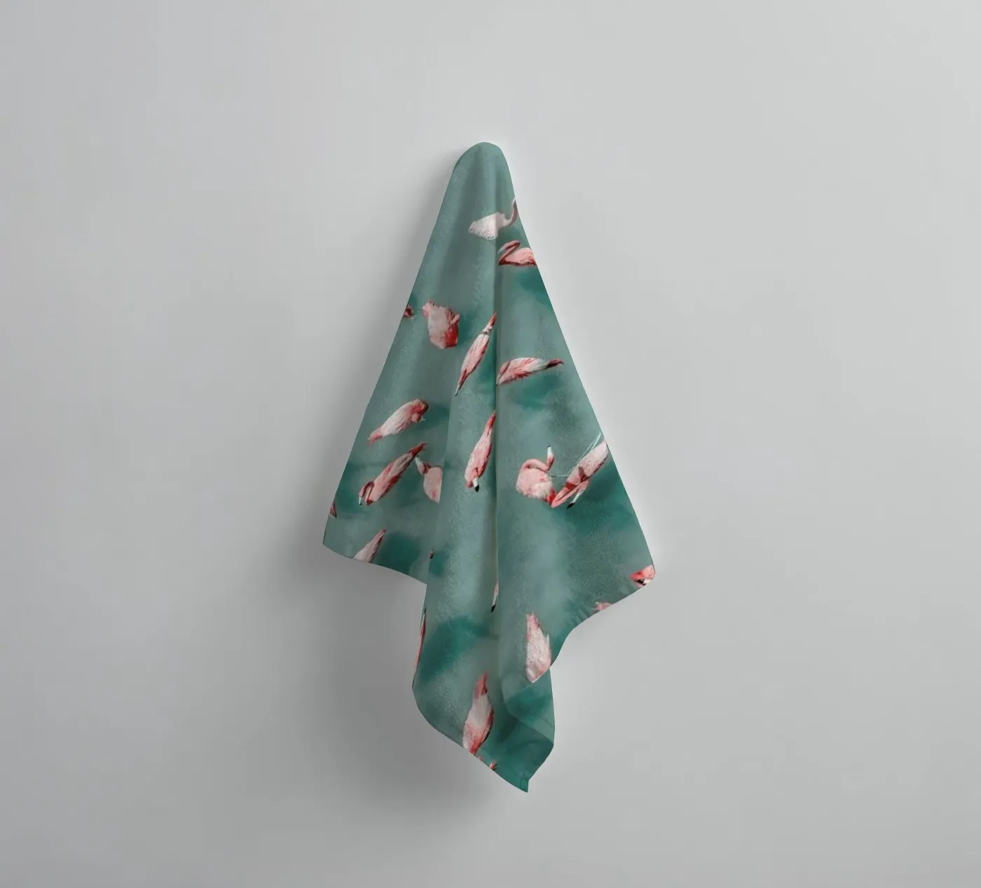 Flamingo badhanddoek van ROBERTO H