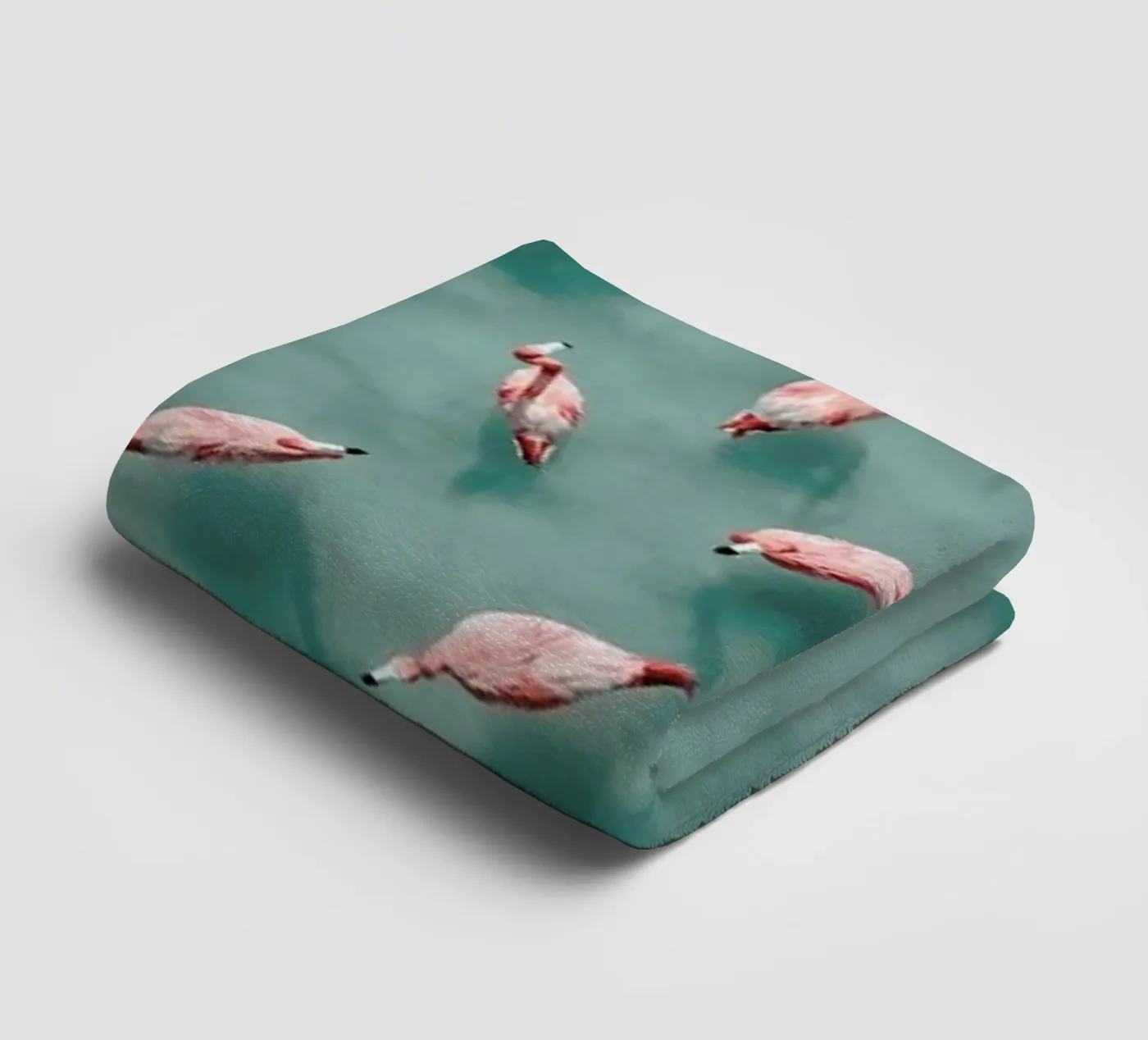 Flamingo badhanddoek van ROBERTO H