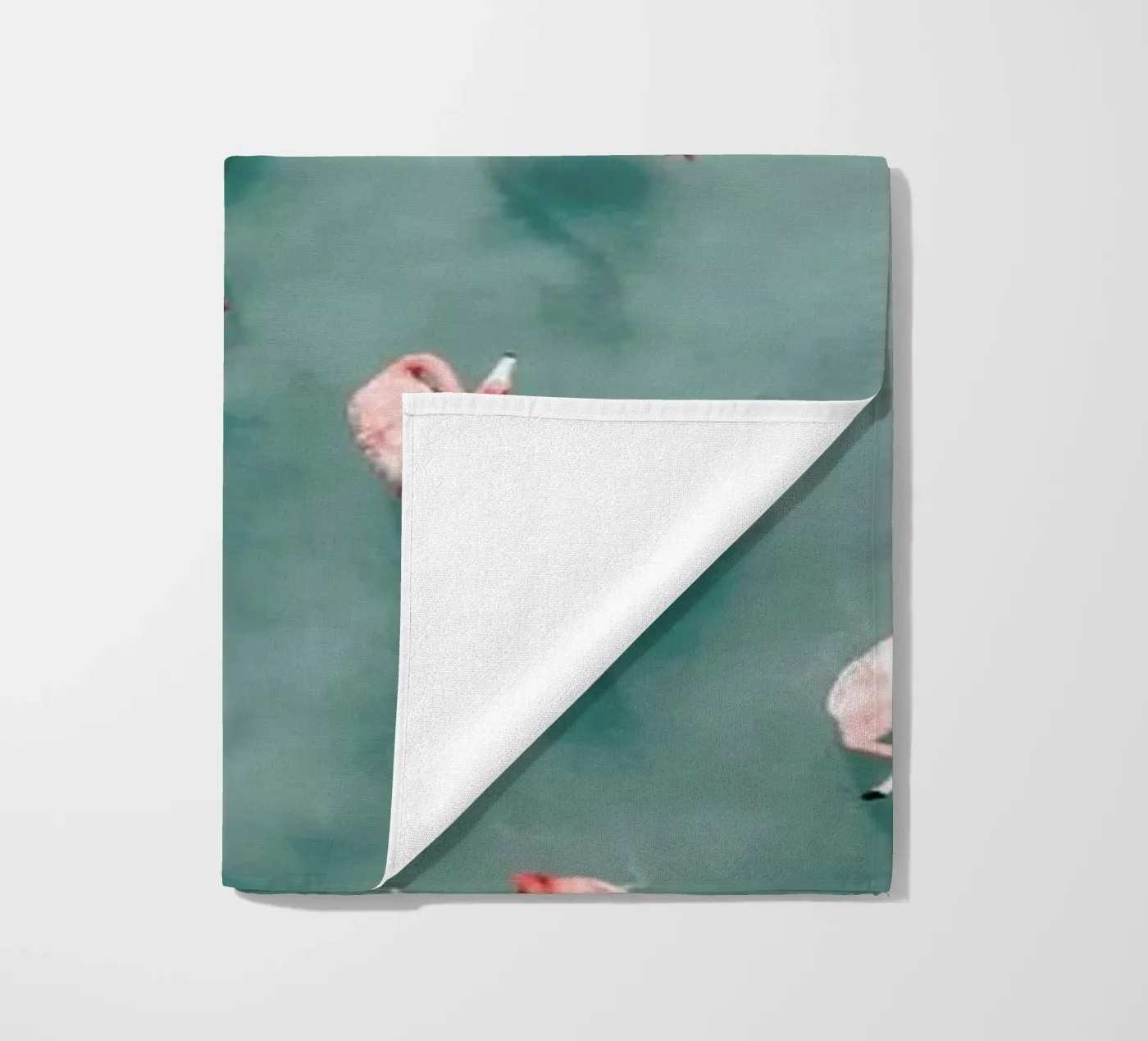 Flamingo beach towel by ROBERTO H