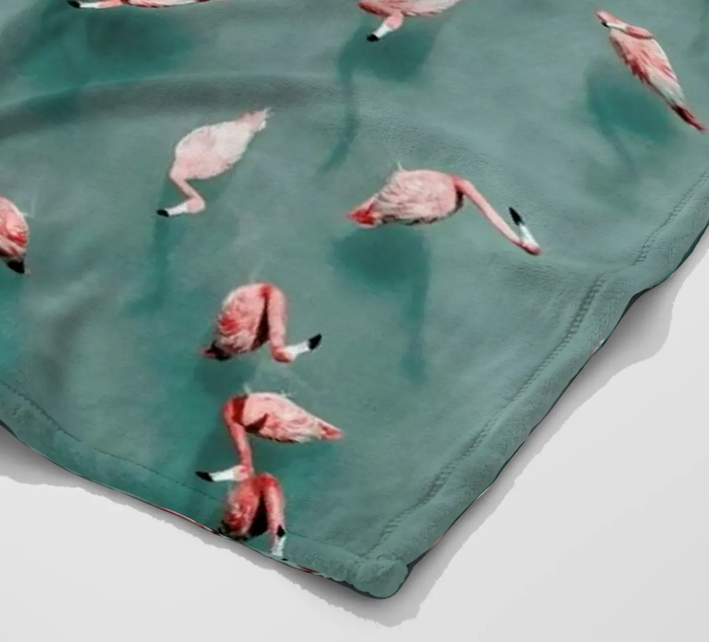Flamingo Fleecedecke von ROBERTO H