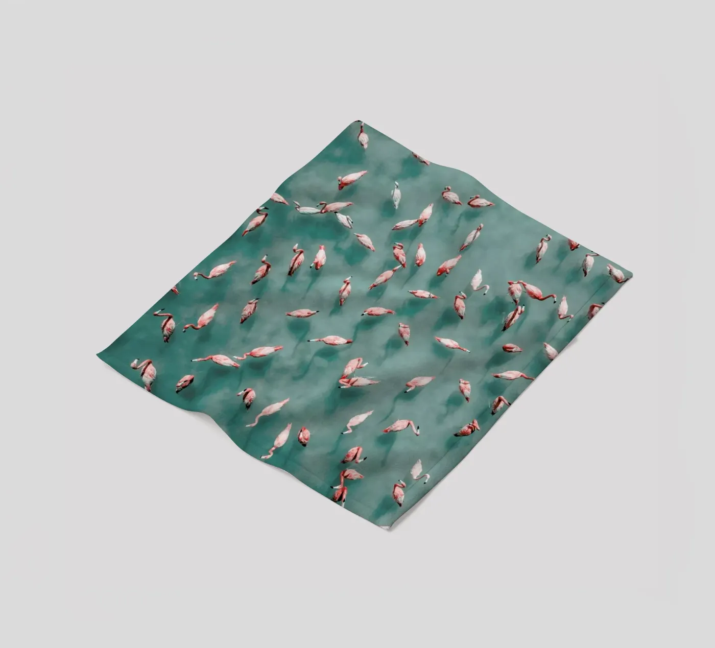 Flamingo Fleecedecke von ROBERTO H