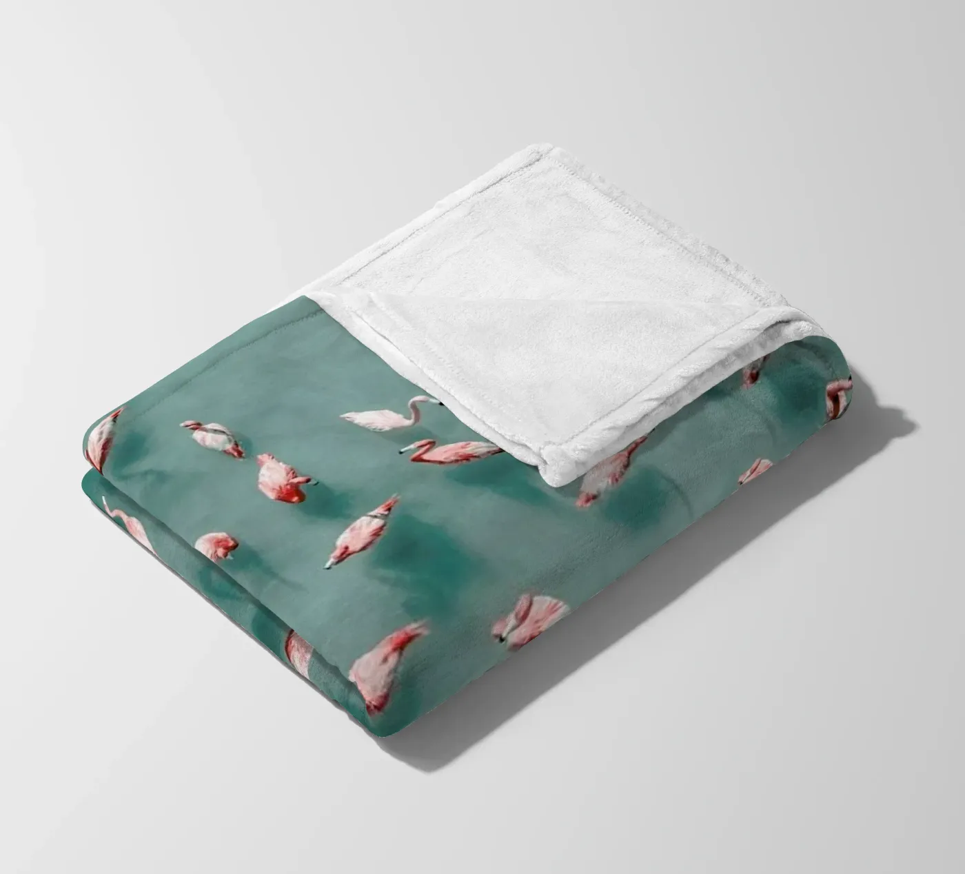 Flamingo Fleecedecke von ROBERTO H