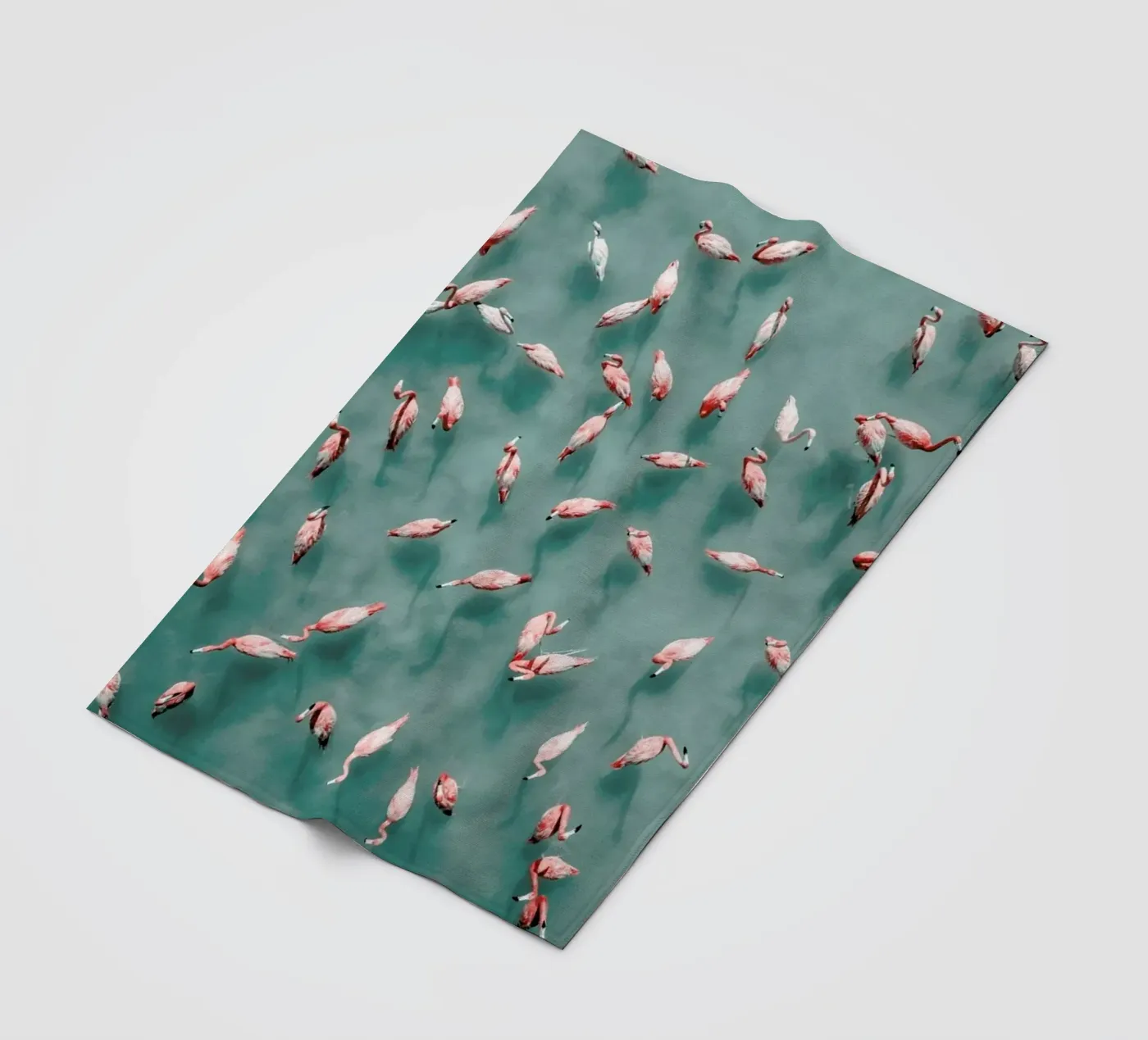 Flamingo Fleecedecke von ROBERTO H