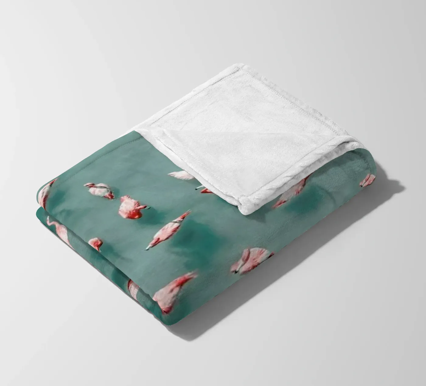 Flamingo Fleecedecke von ROBERTO H