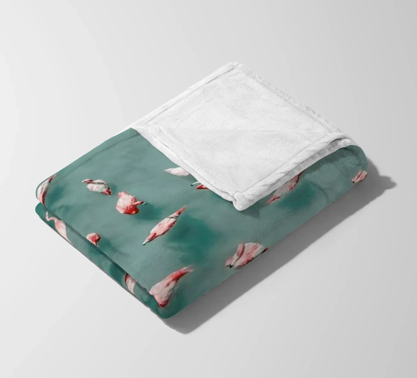 Flamingo Fleecedecke von ROBERTO H