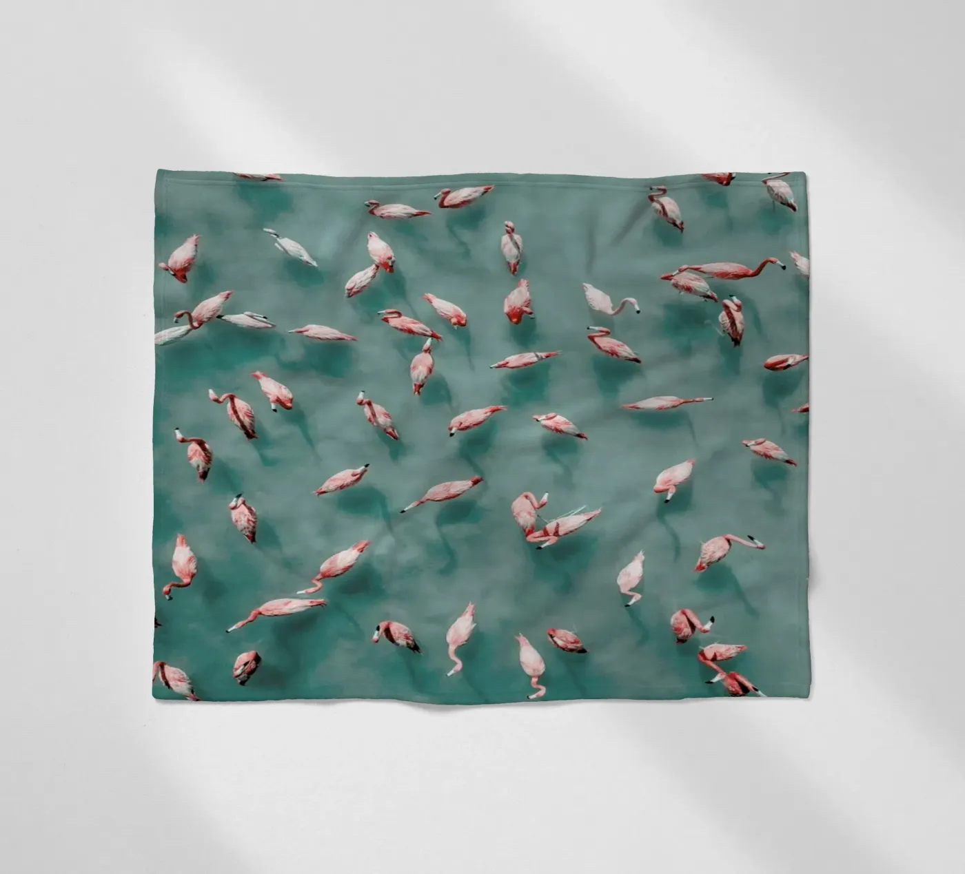 Flamingo Fleecedecke von ROBERTO H
