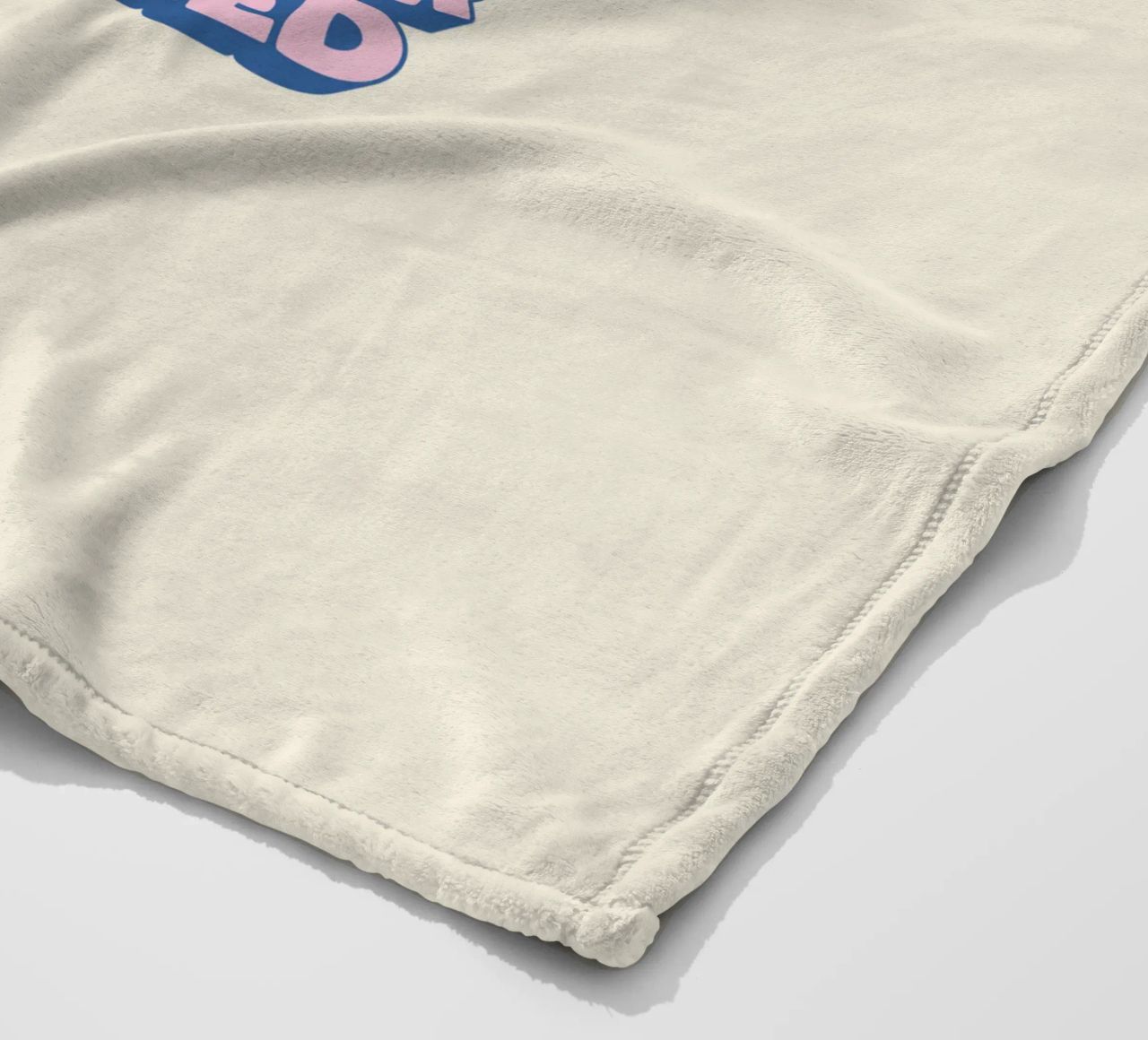 What If It All Turns Out Much Better Uplifting Typography fleece blanket by THE MOTIVATED TYPE