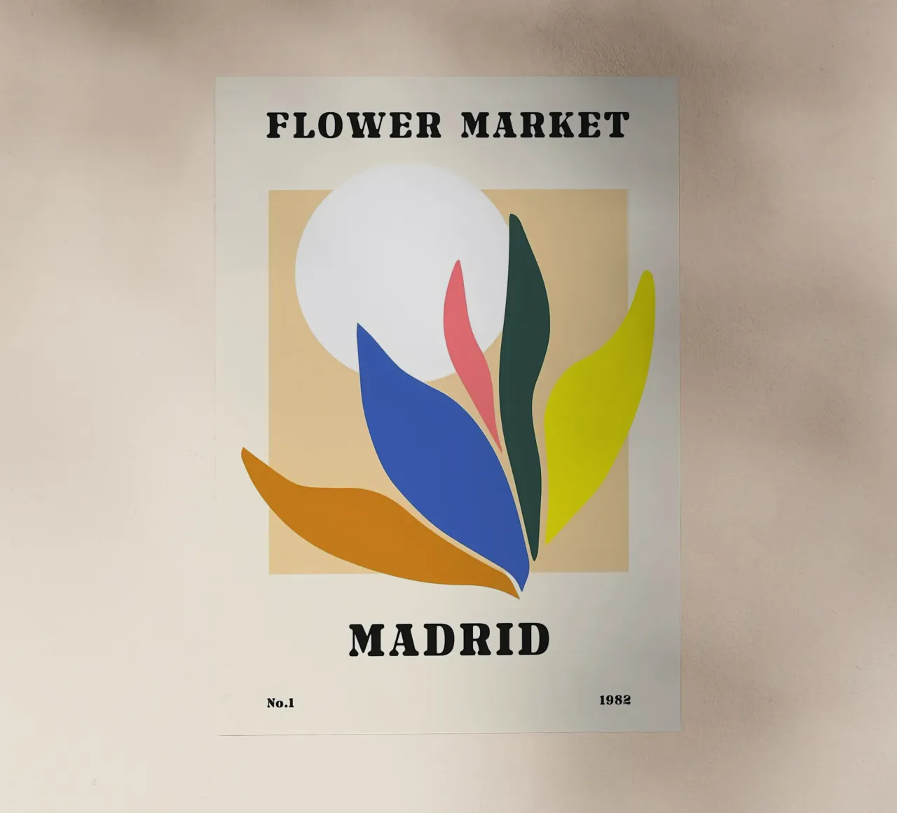 Mercato dei fiori di Madrid pellicola backlit da diedrich