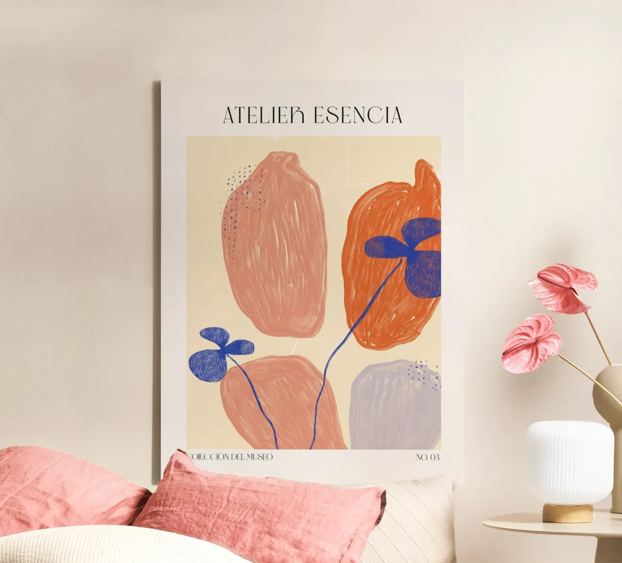 Art Bohemian No 80 canvas van treechild