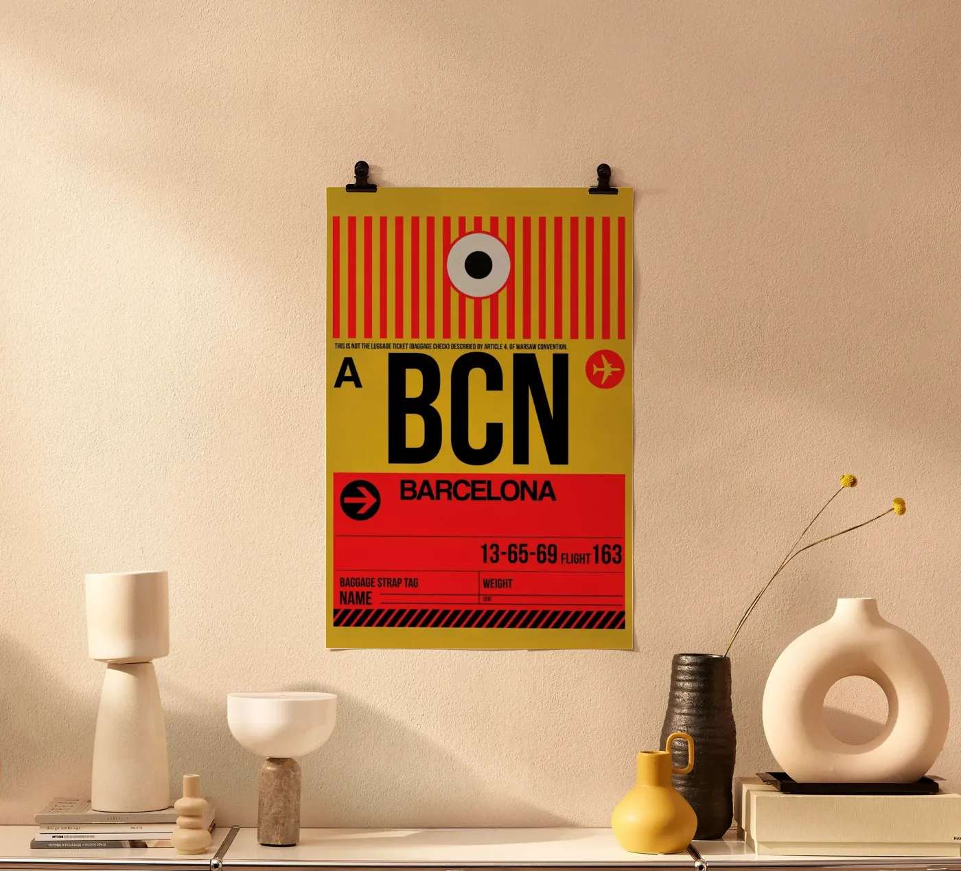BCN-Barcelona poster da Naxart