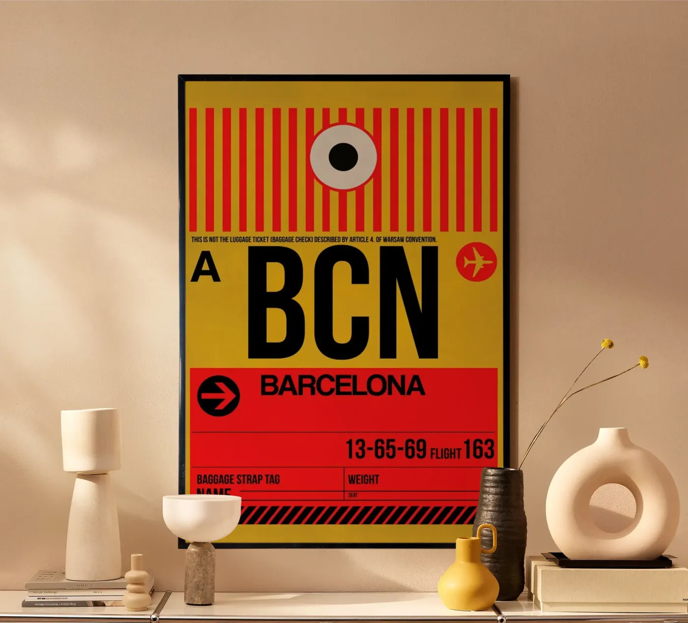 BCN-Barcelona poster da Naxart