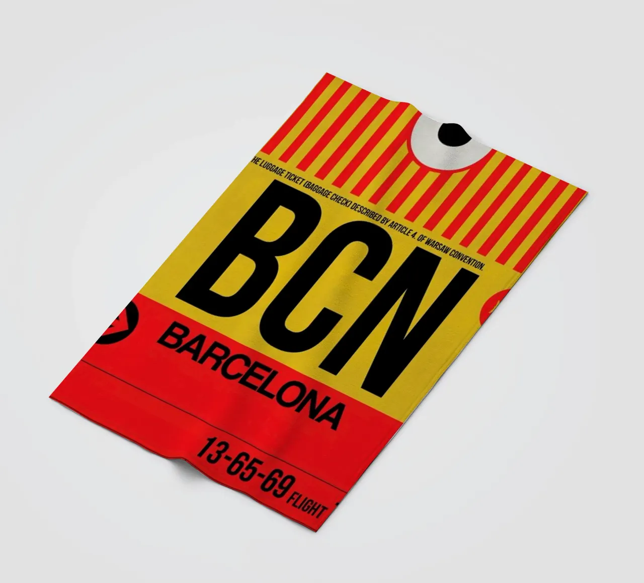 BCN-Barcelona coperta in pile da Naxart
