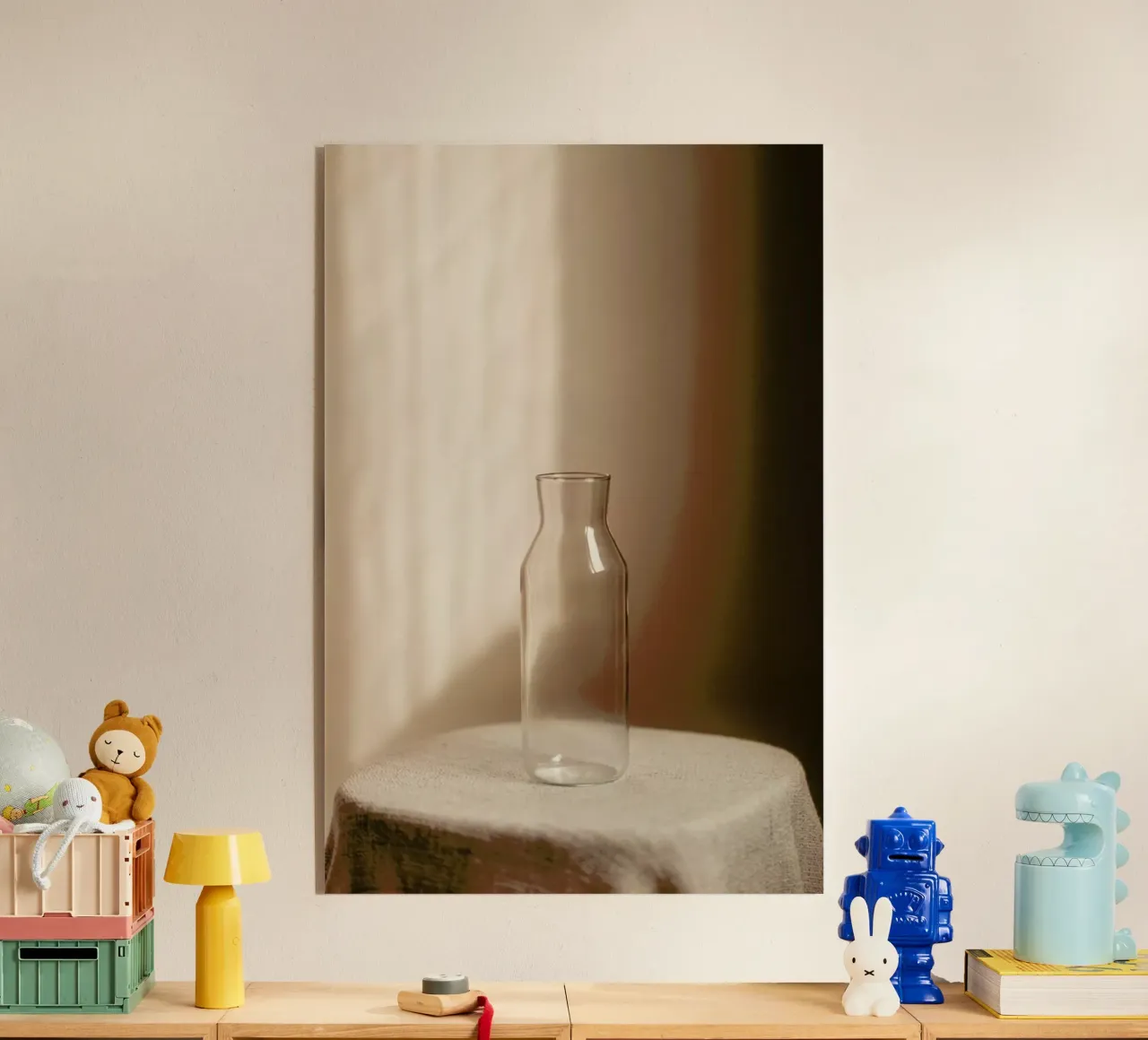 Vase acrylic glass by Sebastian Hilgetag