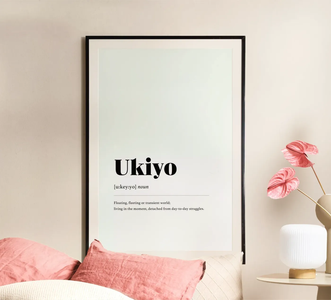 Ukiyo poster by daylight design studio