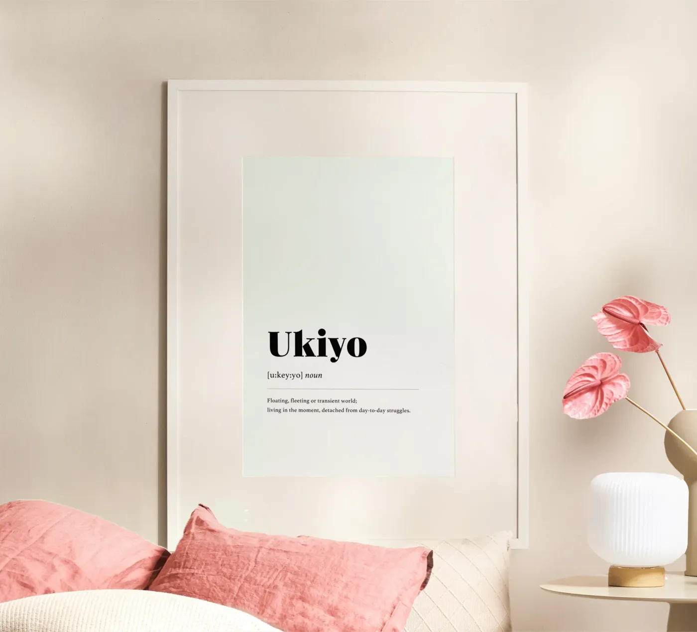 Ukiyo poster by daylight design studio