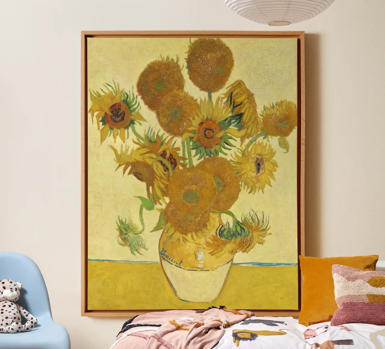 Vincent van Gogh's Sunflowers (1888 canvas by Venus Art
