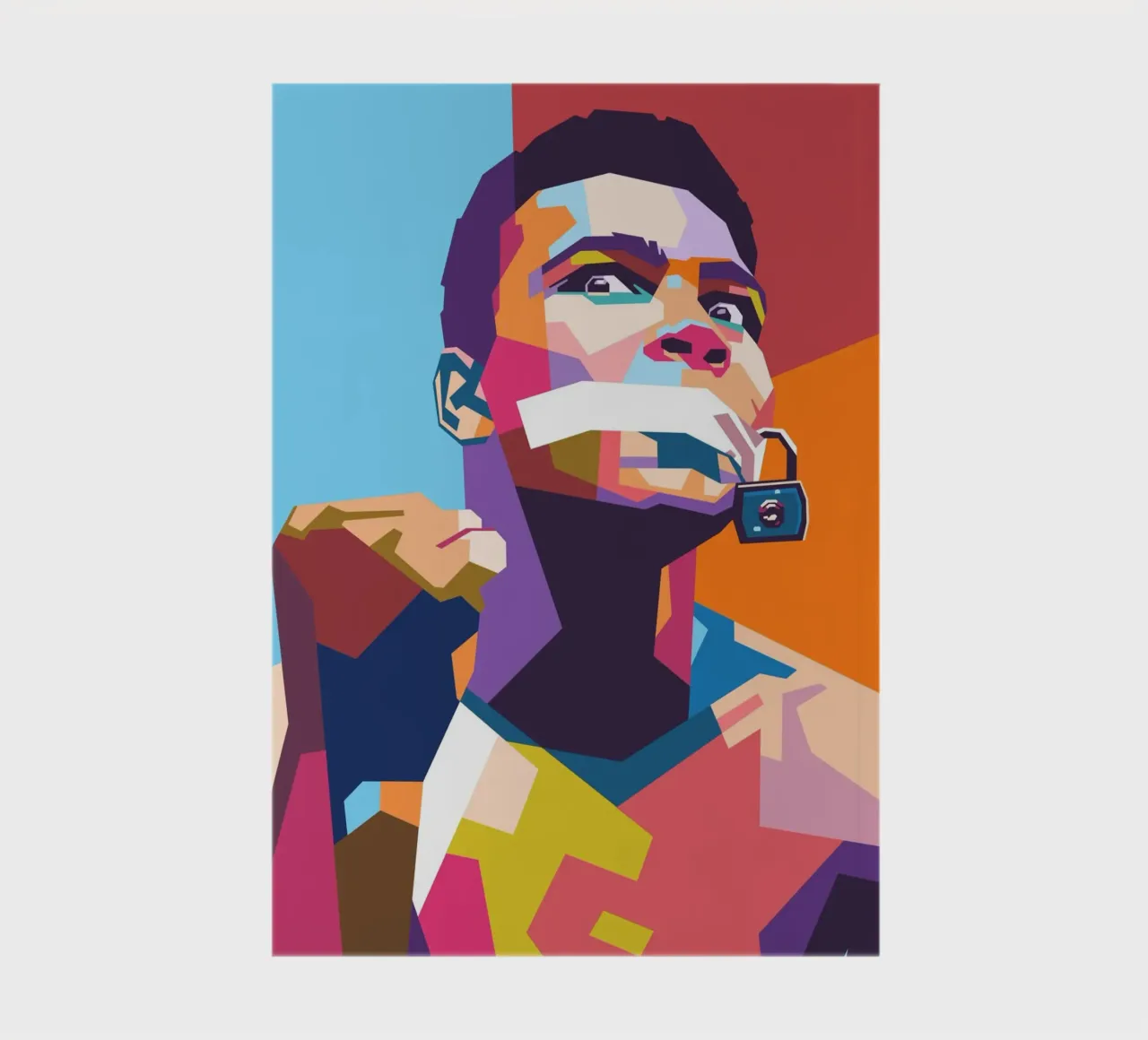 Mohammad Ali boxing legend notebook by Hantamrata