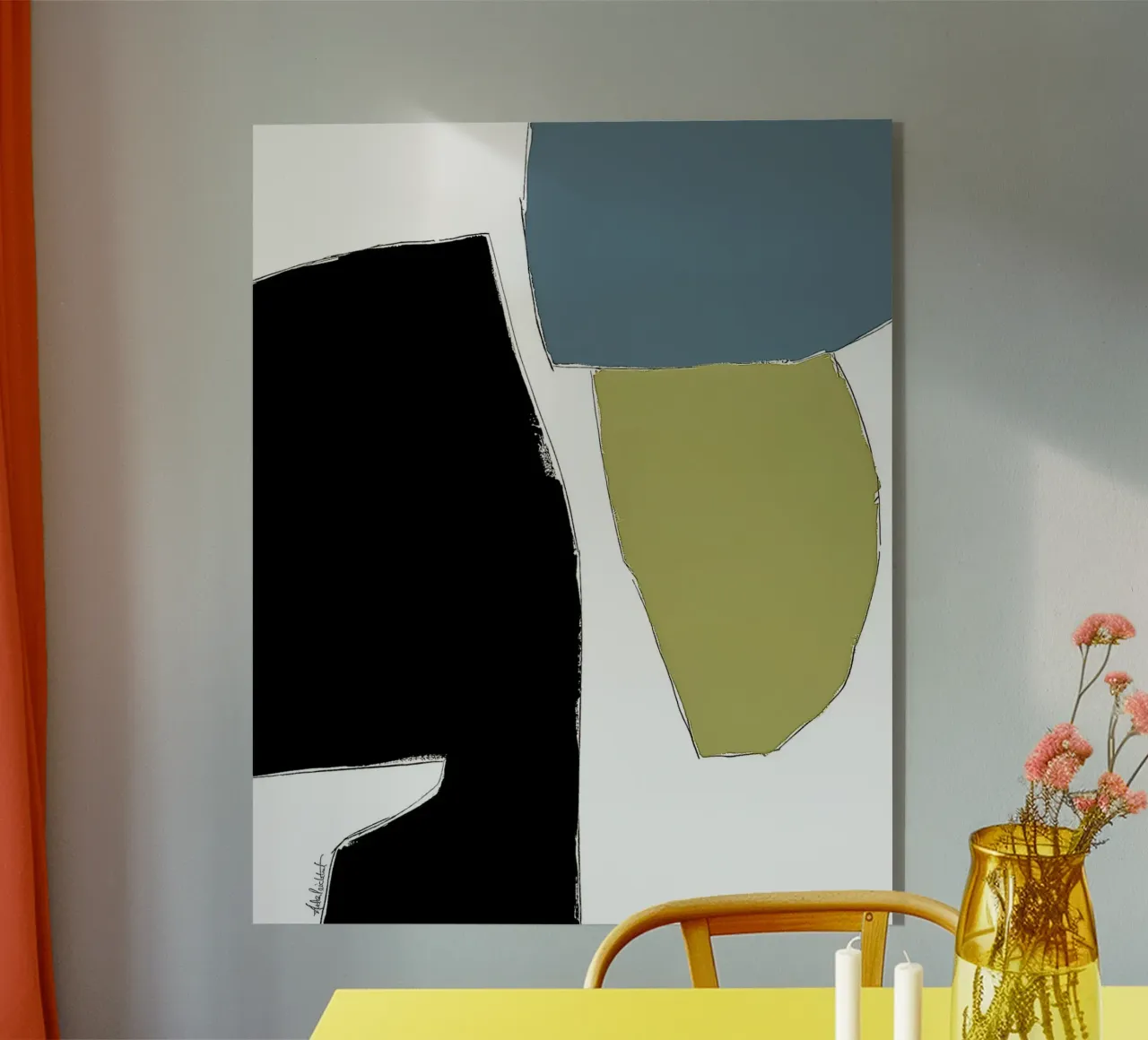 abstract happy color fields no3 plexiglass da Andrea Reichhart Art