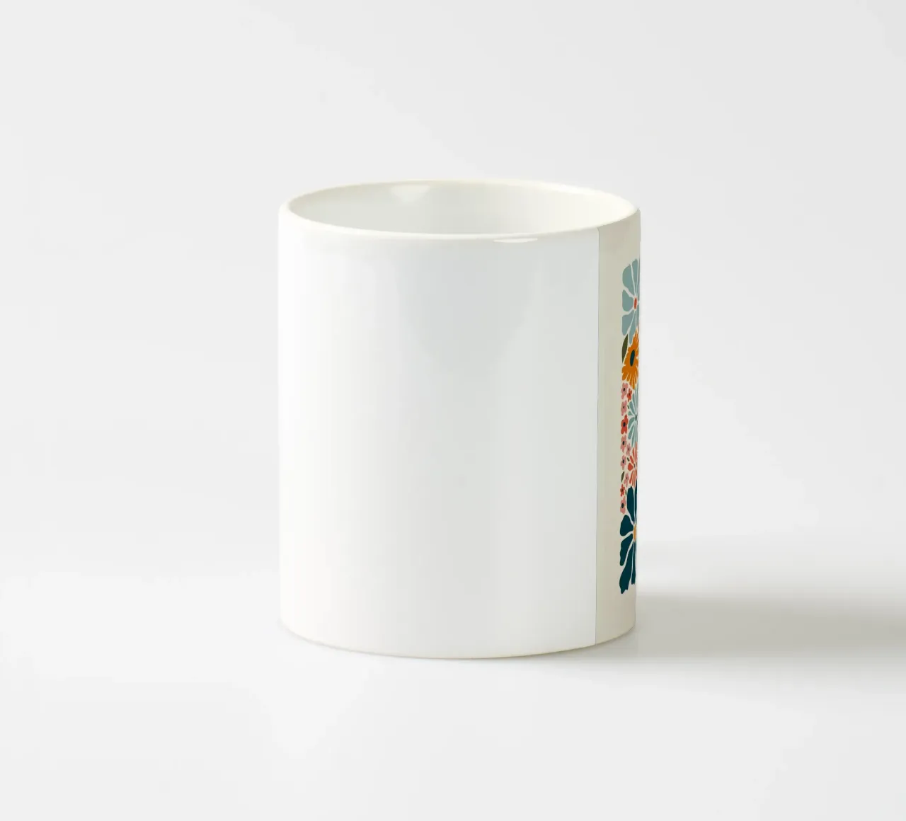 quadri fiori multicolori tazza in ceramica da diedrich
