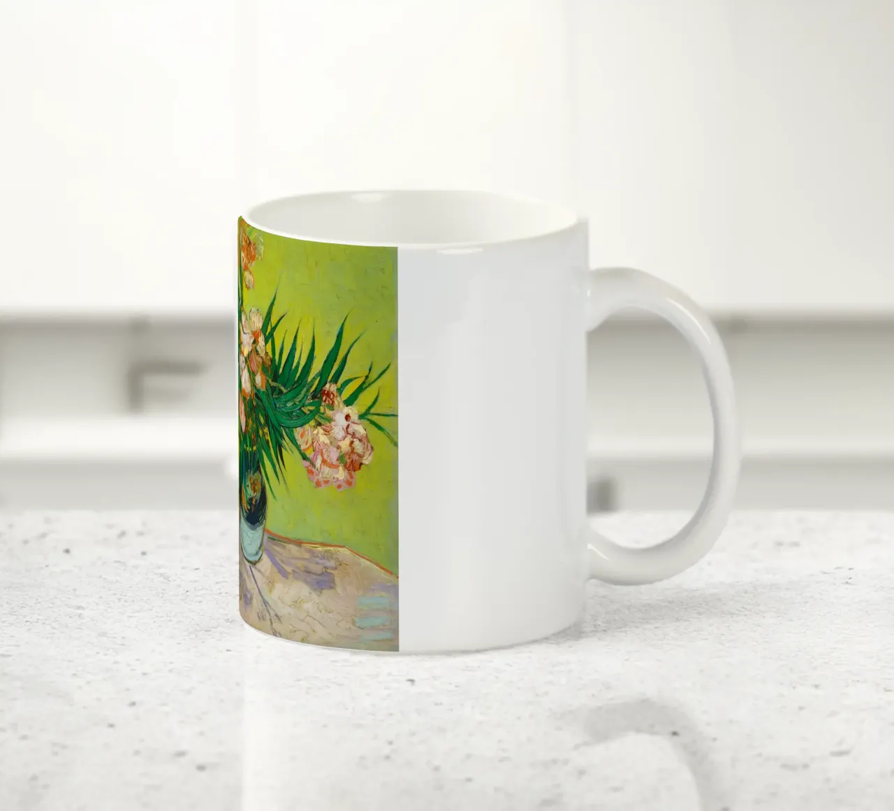 Vincent van Gogh’s Oleanders (1888) tazza in ceramica da Venus Art