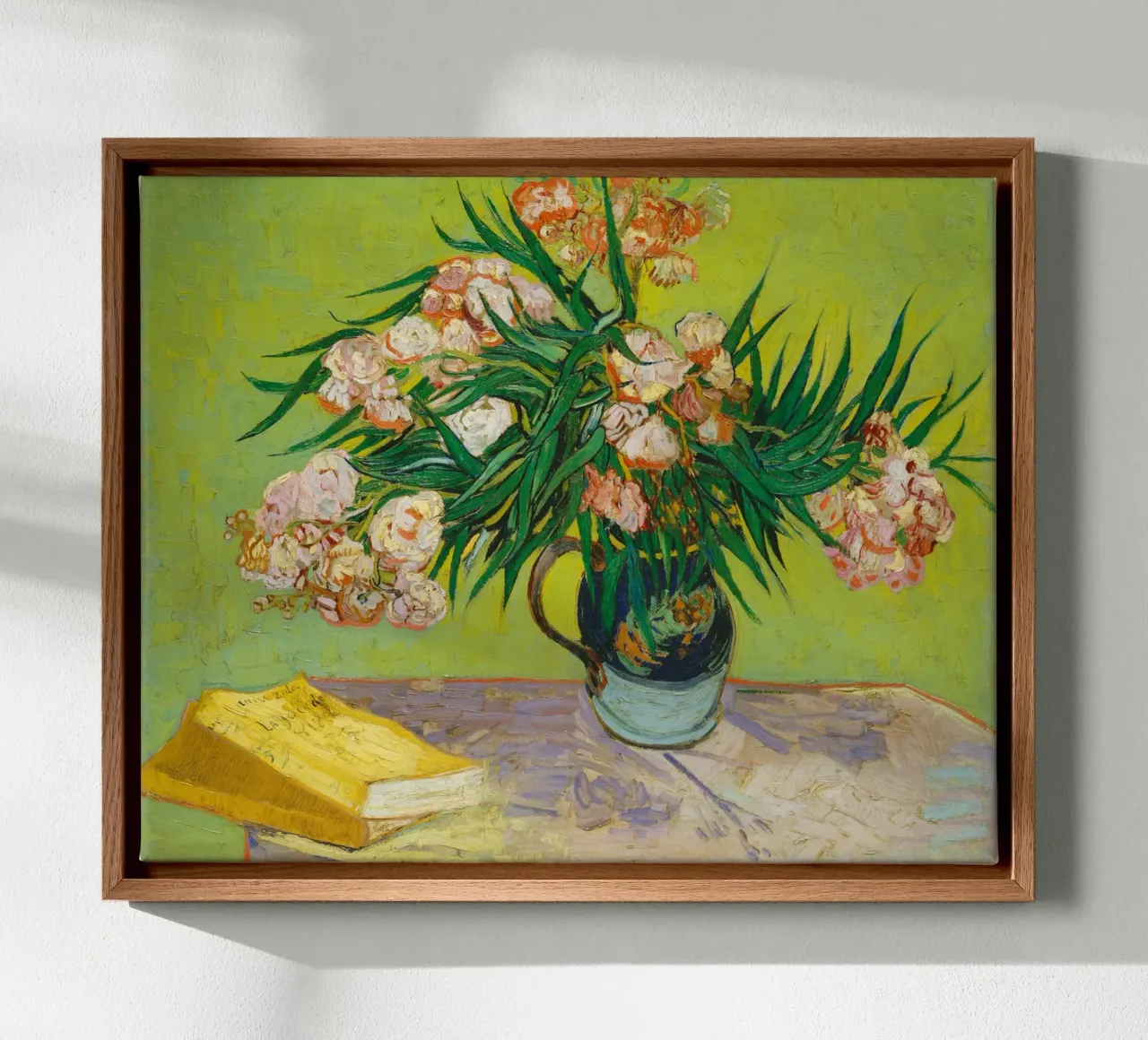 Vincent van Gogh’s Oleanders (1888) canvas met Baklijst van Venus Art